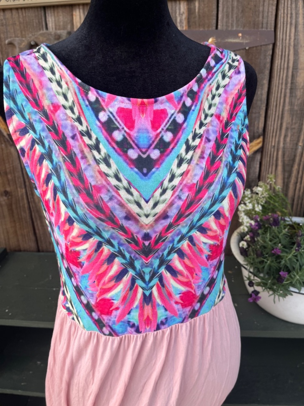 Coco and Main sleeveless maxi dress XL Junior size. - Picture 2 of 5